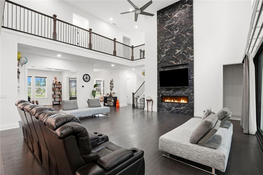 Furnished interior view inside a new home in , Cumming (Image 14).