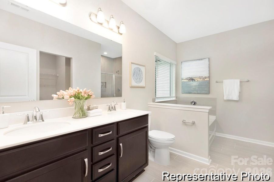 Furnished interior view inside a new home in Beaver Creek, Statesville (Image 8).