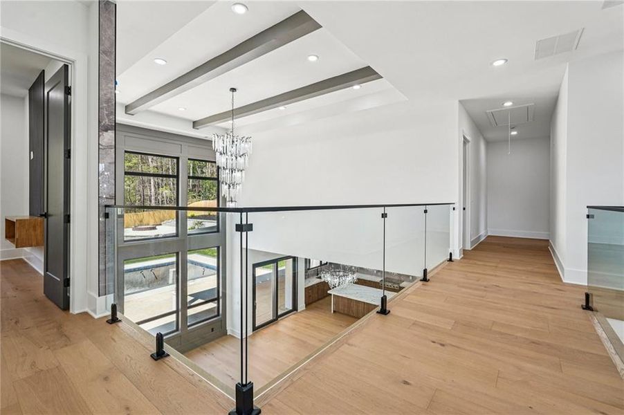 Furnished interior view inside a new home in , Sugar Hill (Image 47).