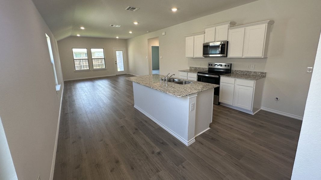 Furnished interior view inside a new home in Cartwright Ranch, Crandall (Image 5). Furnished interior view inside a new home in Cartwright Ranch, Crandall (Image 5).