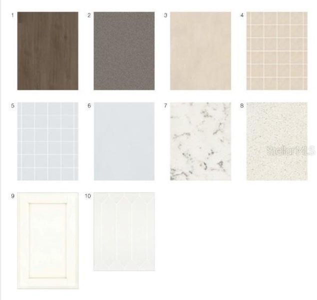Sample of building materials used in homes in Coasterra Community Group Page, Palmetto (Image 14). Sample of building materials used in homes in Coasterra Community Group Page, Palmetto (Image 14).