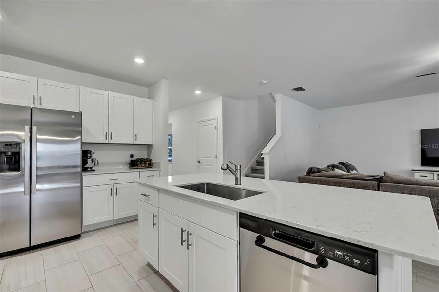 Furnished interior view inside a new home in Angeline: The Estates, Land O' Lakes (Image 38).