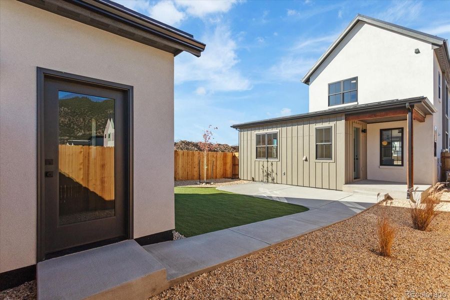 Exterior details and patio area of a home in , Salida (Image 19).
