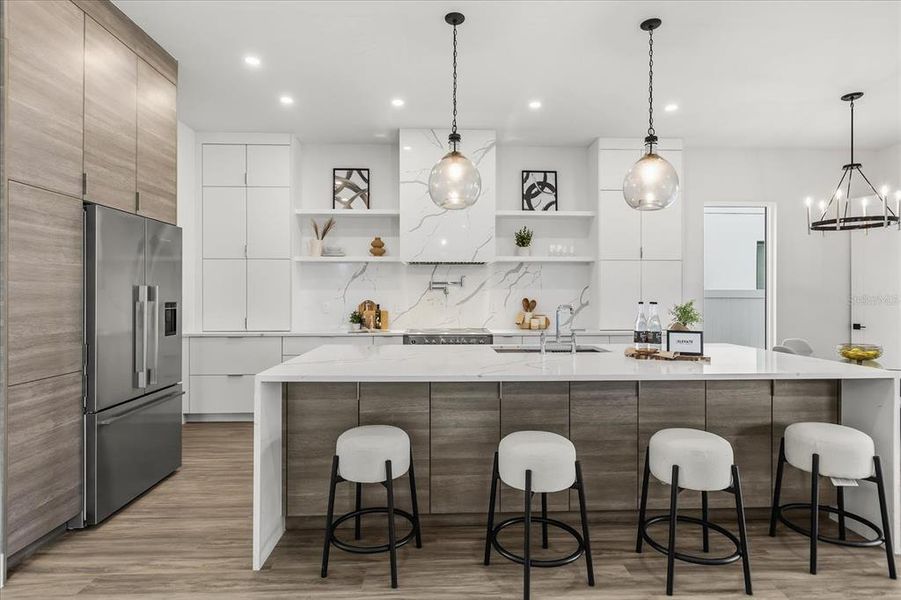 Furnished interior view inside a new home in , Orlando (Image 13).