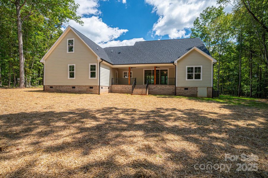 Front exterior of a new home in , Lincolnton, NC, highlighting curb appeal (Image 25).