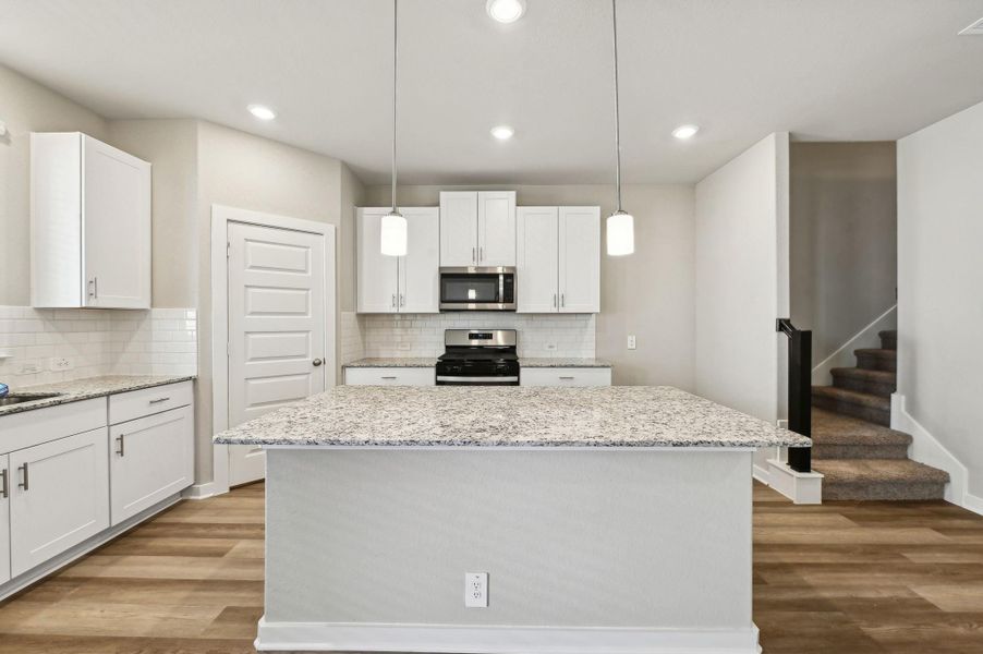 Photo is not of the actual home, but is an inspirational photo of builder’s model home and may depict options, furnishings, and/or decorator features that are not included