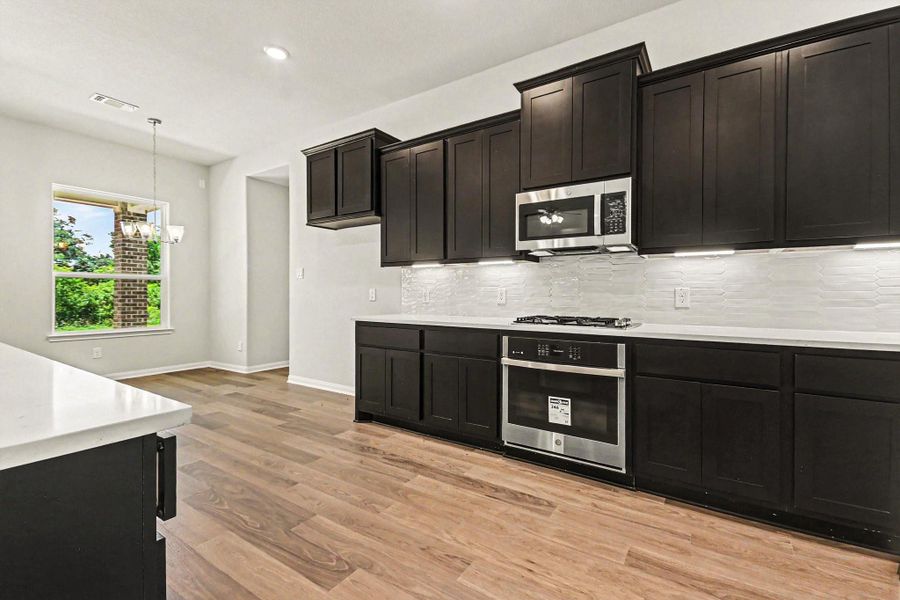 Furnished interior view inside a new home in , Bay City (Image 5).