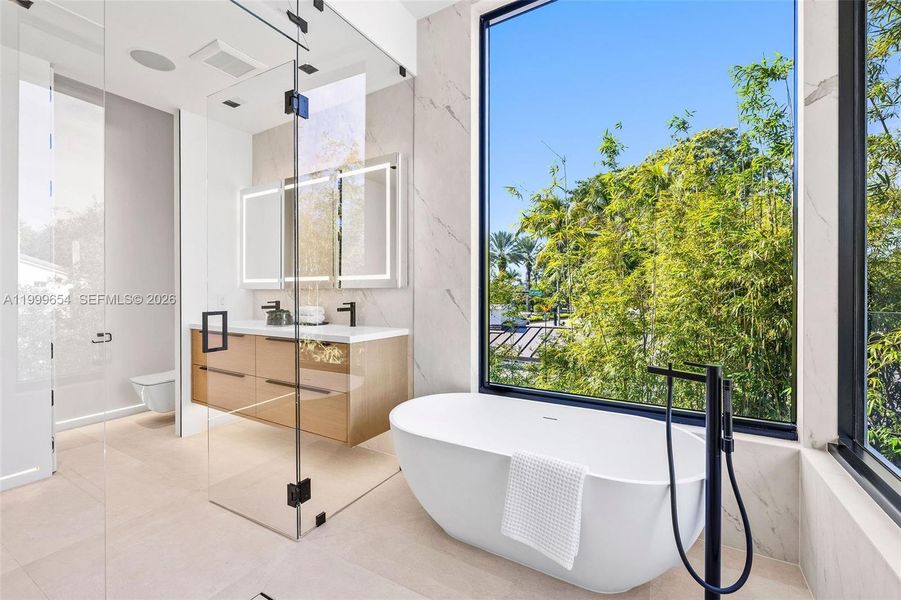 Furnished interior view inside a new home in , Miami Beach (Image 4). Furnished interior view inside a new home in , Miami Beach (Image 4).