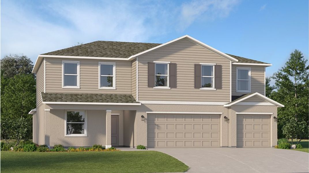 A traditional-inspired exterior