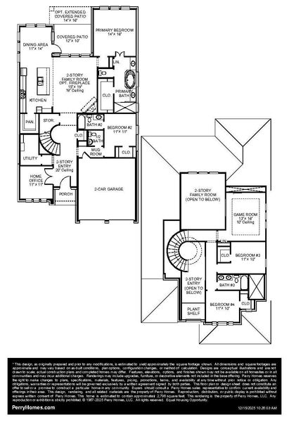 2D floor plan layout of this home in Evergreen, Conroe, TX (Image 2). 2D floor plan layout of this home in Evergreen, Conroe, TX (Image 2).
