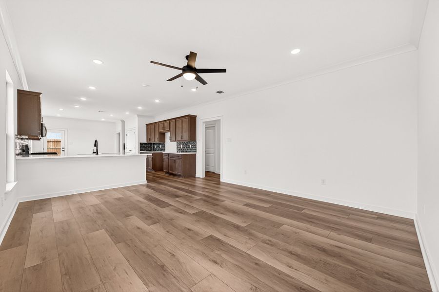 Spacious, unfurnished interior of a new home in Mostyn Springs, Magnolia (Image 23). Spacious, unfurnished interior of a new home in Mostyn Springs, Magnolia (Image 23).