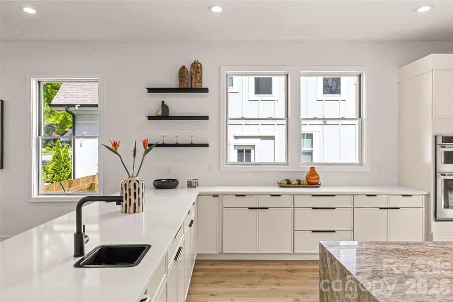 Furnished interior view inside a new home in , Charlotte (Image 38).