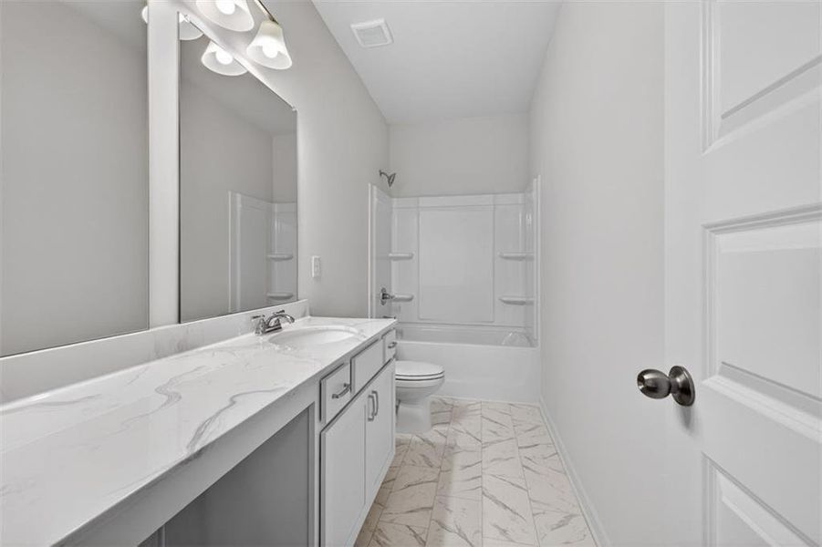Furnished interior view inside a new home in Jones Ridge, Dallas (Image 8).