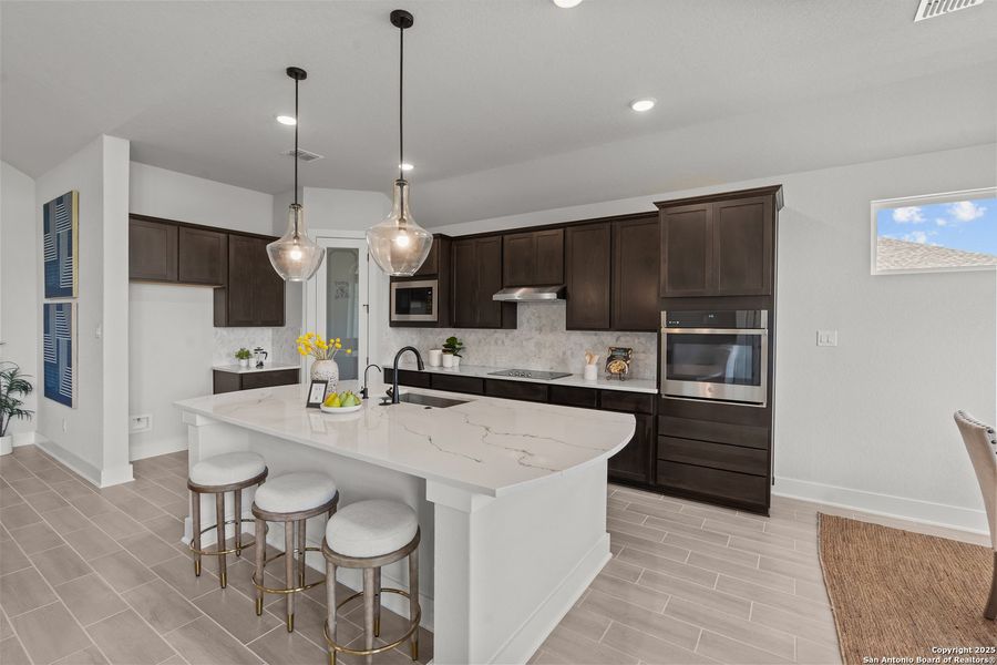 Furnished interior in a model home at Alsatian Oaks in Castroville (Image 22). Furnished interior in a model home at Alsatian Oaks in Castroville (Image 22).