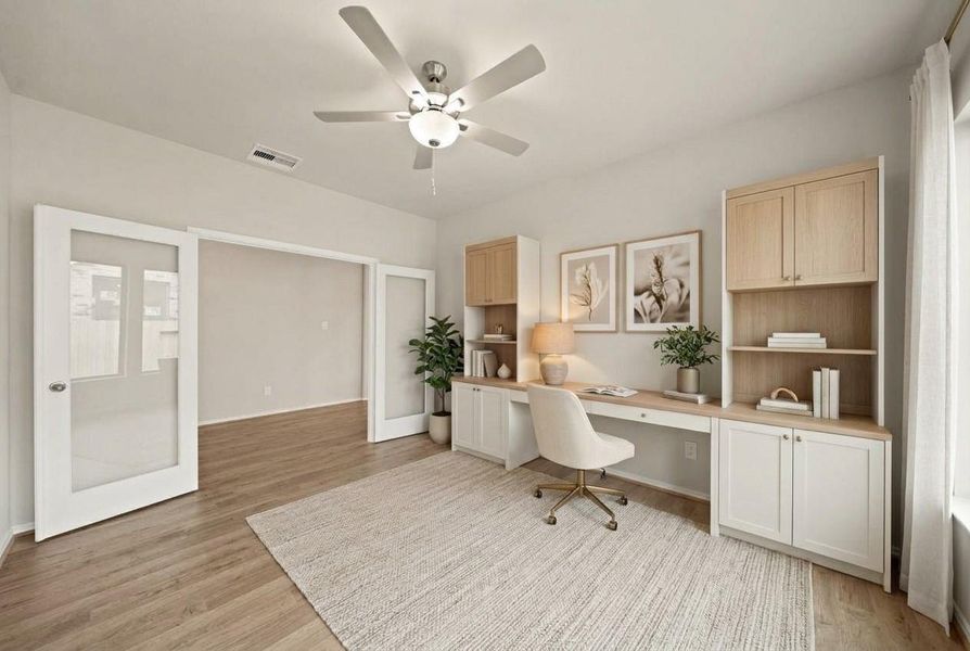 home office/study virtually staged home office/study virtually staged