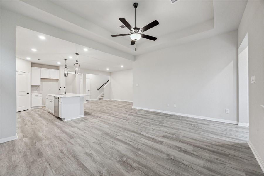 Spacious, unfurnished interior of a new home in Elyson, Katy (Image 30).