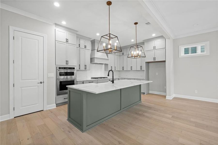 Furnished interior view inside a new home in , Canton (Image 5).