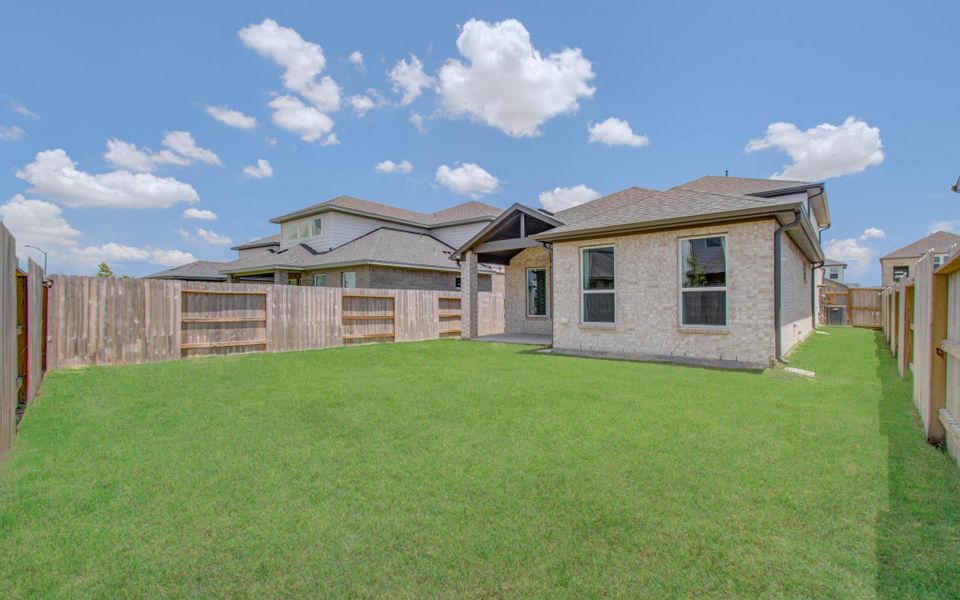 Exterior details and patio area of a home in , Cypress (Image 25). Exterior details and patio area of a home in , Cypress (Image 25).