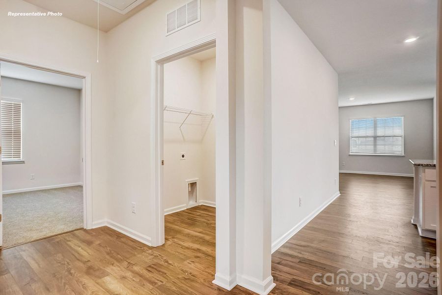 Spacious, unfurnished interior of a new home in Woodhaven at Chester, Chester (Image 8).