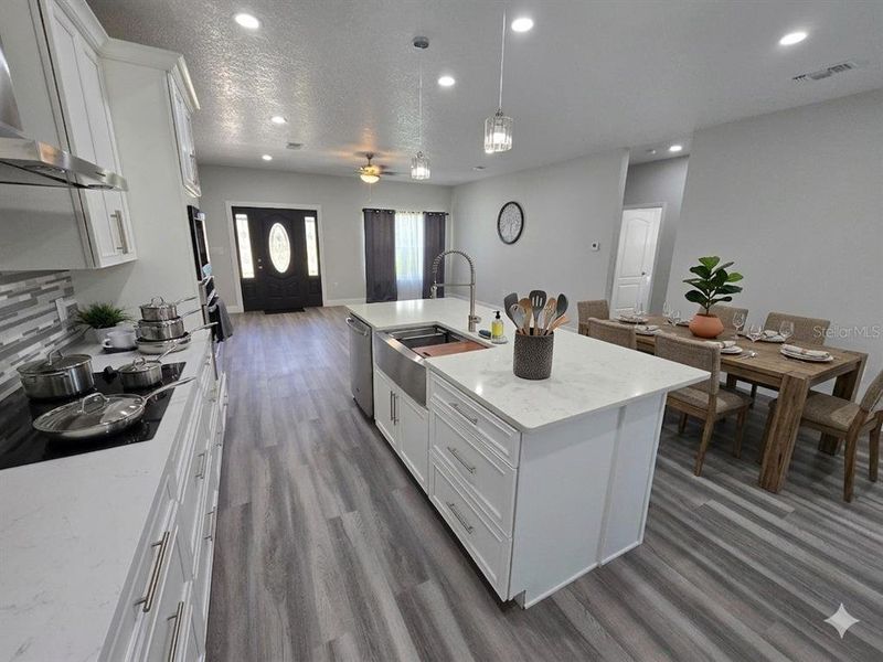 Furnished interior view inside a new home in , Leesburg (Image 12).