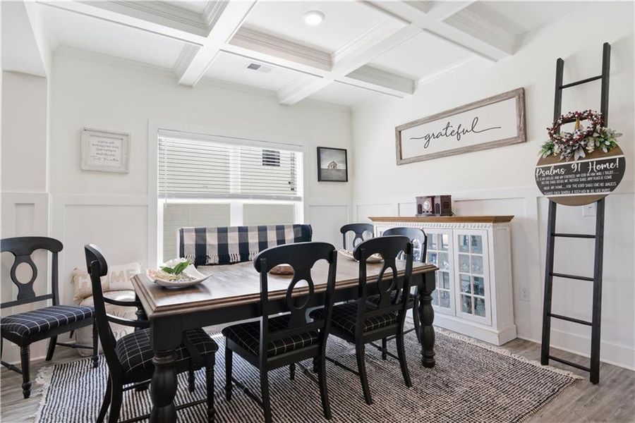 Furnished interior view inside a new home in , Dallas (Image 16).