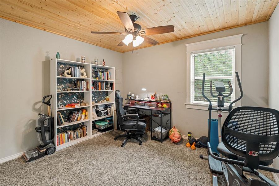 Furnished interior view inside a new home in , Gun Barrel City (Image 12).