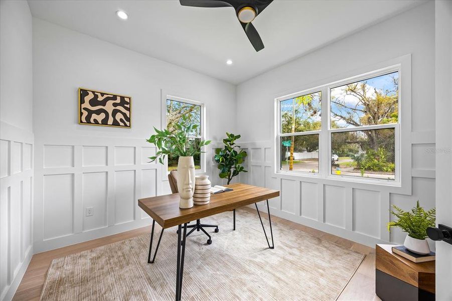Furnished interior view inside a new home in , Tampa (Image 31).