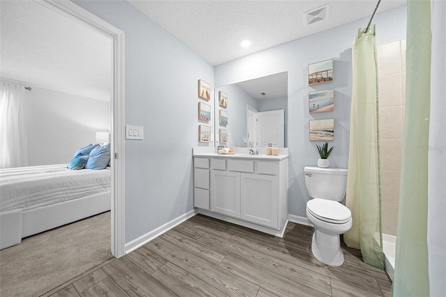 Furnished interior view inside a new home in Tara Forest East, Alachua (Image 36).