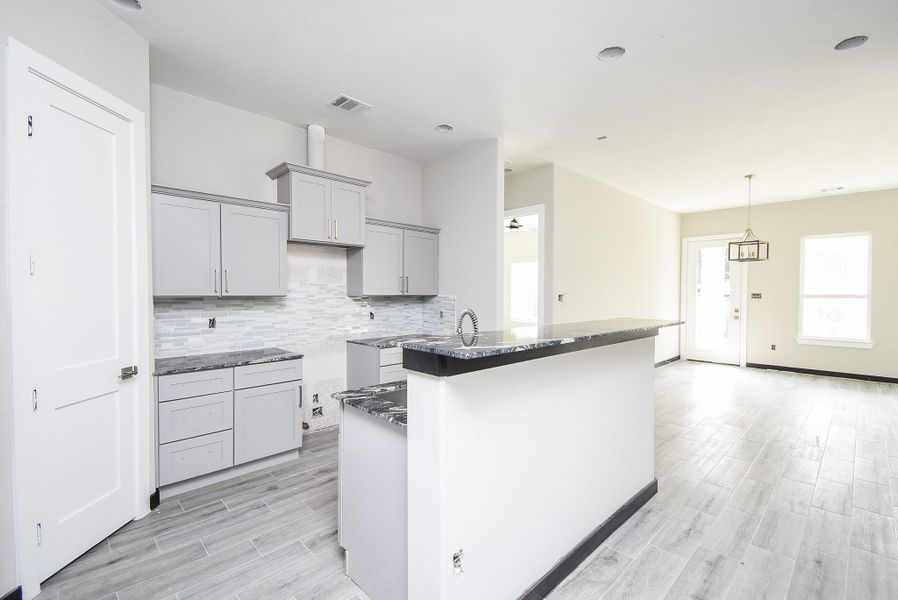 Furnished interior view inside a new home in , Sweeny (Image 10).