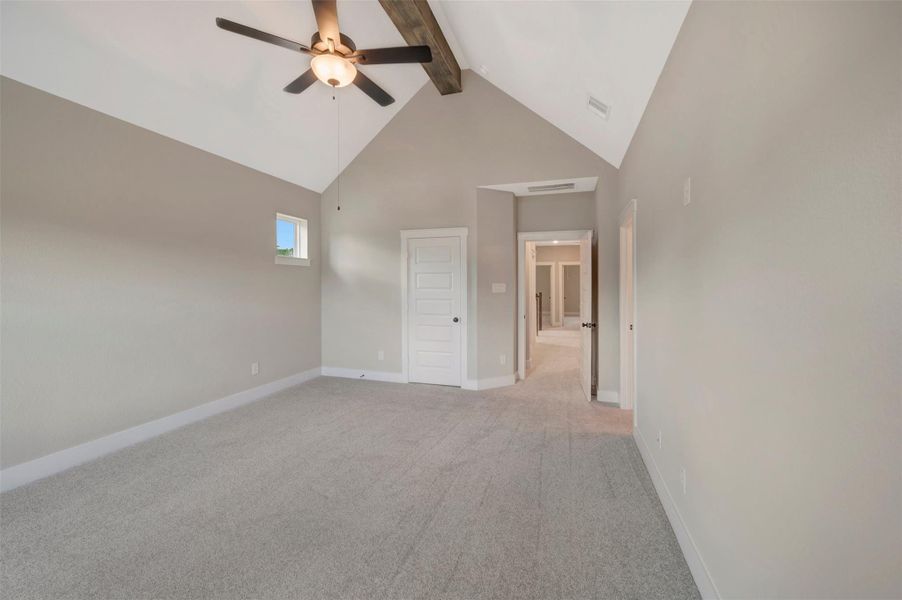 Spacious, unfurnished interior of a new home in Two Step Farm - Cottages Row Collection, Montgomery (Image 27). Spacious, unfurnished interior of a new home in Two Step Farm - Cottages Row Collection, Montgomery (Image 27).
