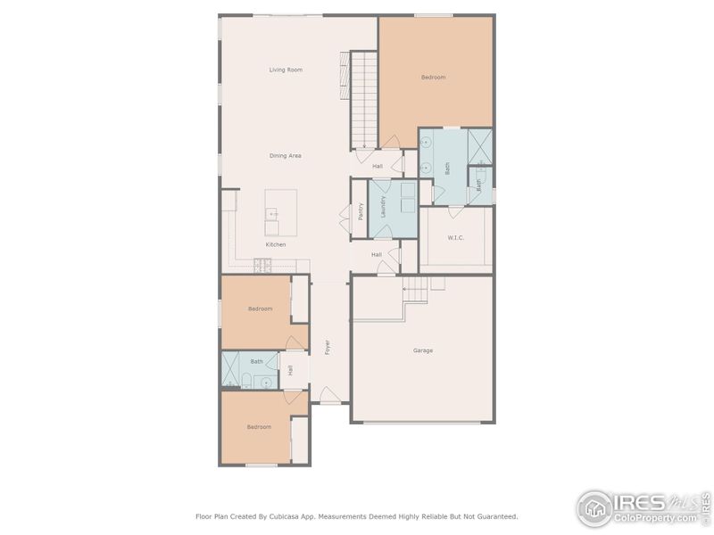 Basement Level Floor Plan.
