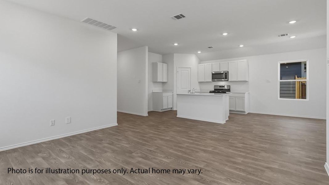 Spacious, unfurnished interior of a new home in Marigold, Kyle (Image 12).