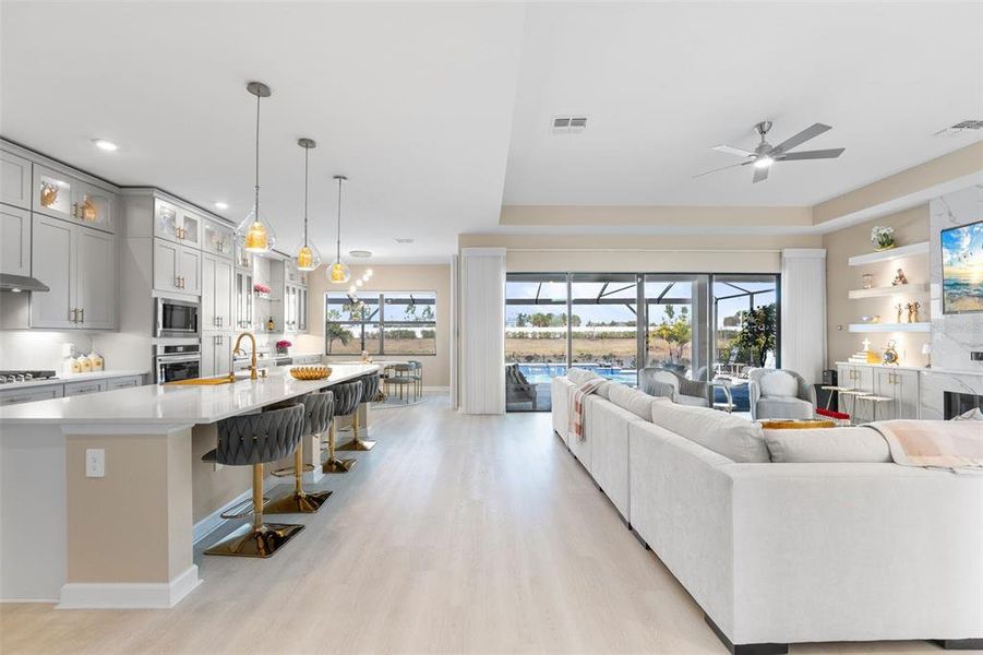 Furnished interior view inside a new home in , Lakewood Ranch (Image 13).