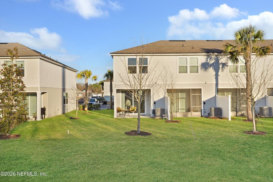 Exterior details and patio area of a home in , St. Johns (Image 24).