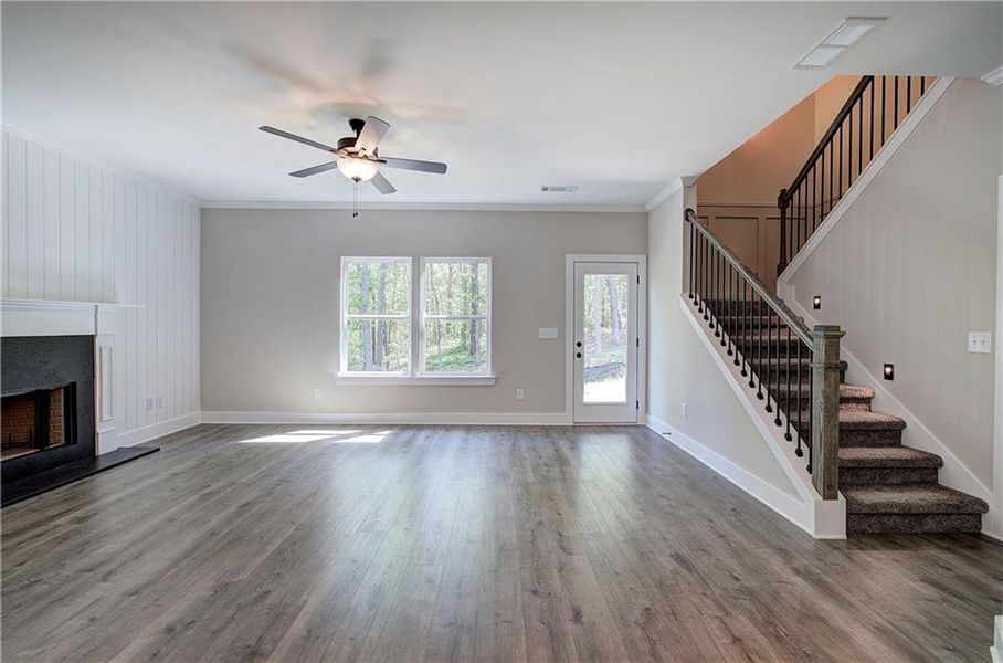 Spacious, unfurnished interior of a new home in , Cartersville (Image 32).