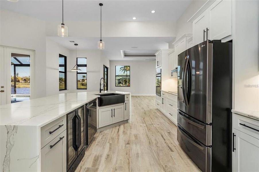 Furnished interior view inside a new home in , Punta Gorda (Image 3).