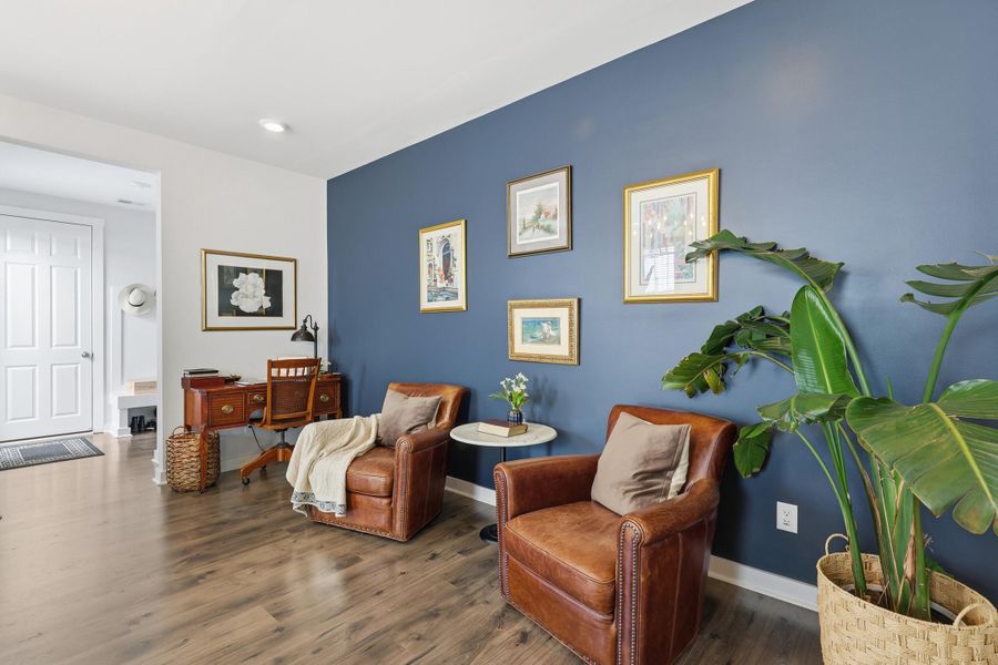 Furnished interior view inside a new home in Homecoming, Ravenel (Image 18). Furnished interior view inside a new home in Homecoming, Ravenel (Image 18).