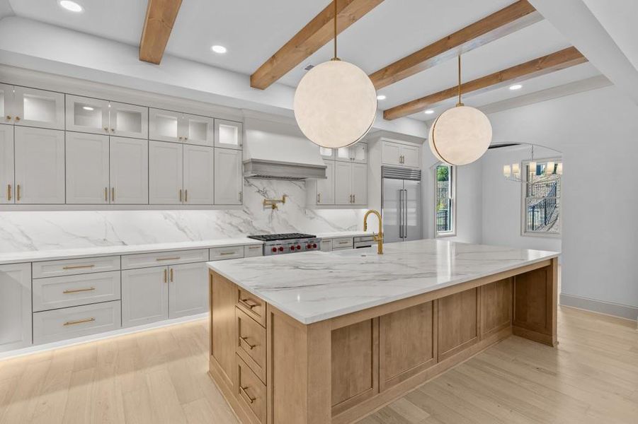 Furnished interior view inside a new home in , Braselton (Image 33).