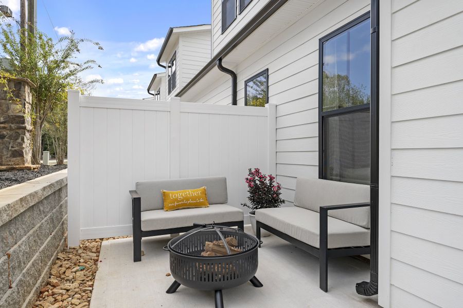 Representative furnished interior of a home built from the Tillman by Hunter Quinn Homes in Landing at Clemson Marina, Seneca (Image 15).