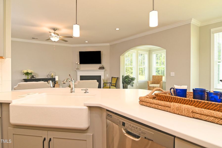 Kitchen sink detail - Yates