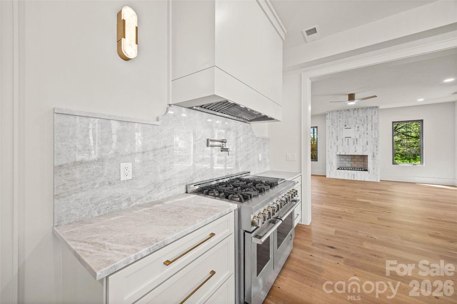 Furnished interior view inside a new home in , Charlotte (Image 11).