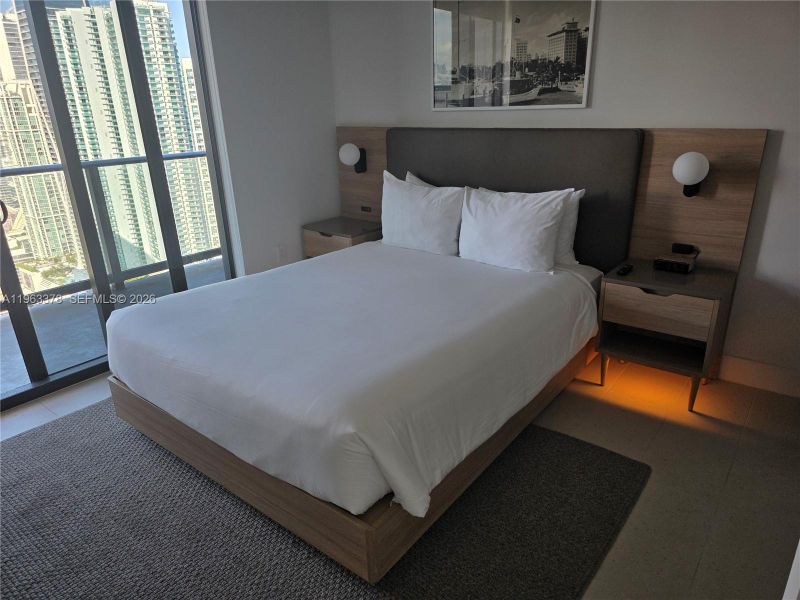 Furnished interior view inside a new home in , Miami (Image 7).