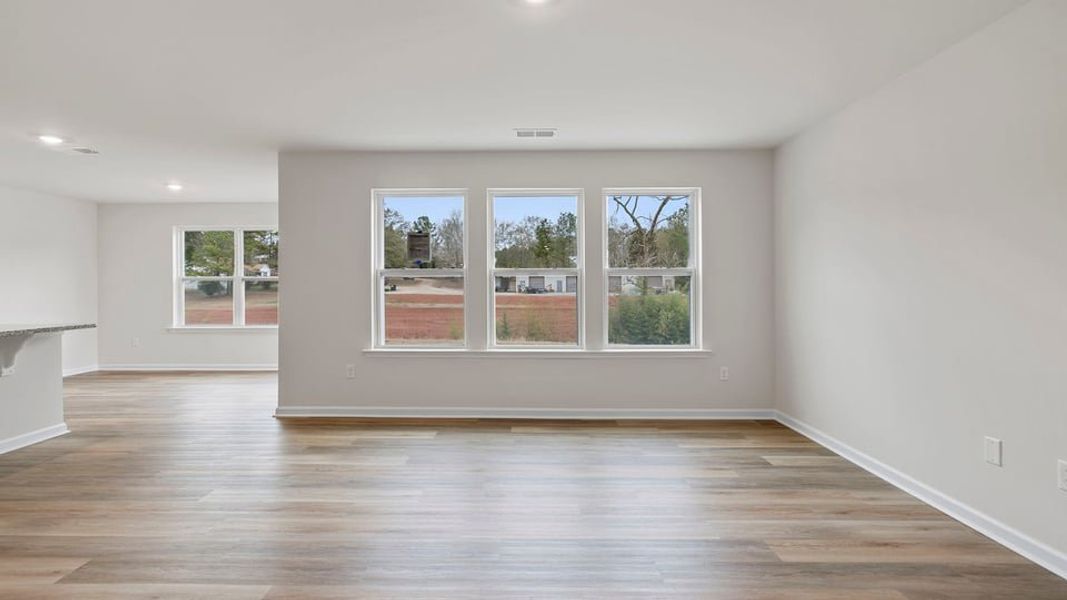 Spacious, unfurnished interior of a new home in Durbin Meadows, Fountain Inn (Image 16). Spacious, unfurnished interior of a new home in Durbin Meadows, Fountain Inn (Image 16).