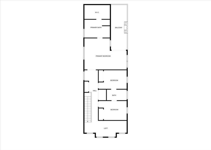 2D floor plan layout of this home in , Scottdale, GA (Image 7).