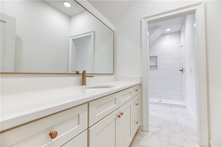 Furnished interior view inside a new home in , Covington (Image 9).