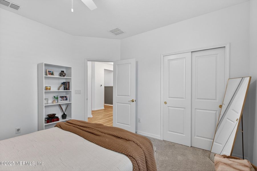 Furnished interior view inside a new home in Forest Park at Wildlight, Yulee (Image 30). Furnished interior view inside a new home in Forest Park at Wildlight, Yulee (Image 30).