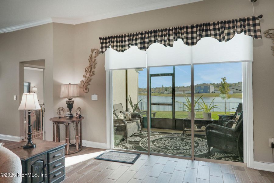 Furnished interior view inside a new home in Cross Creek, Green Cove Springs (Image 43).