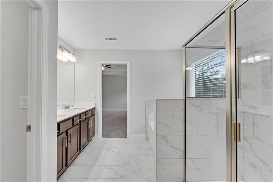 Furnished interior view inside a new home in Westgate Estates, Loganville (Image 10).