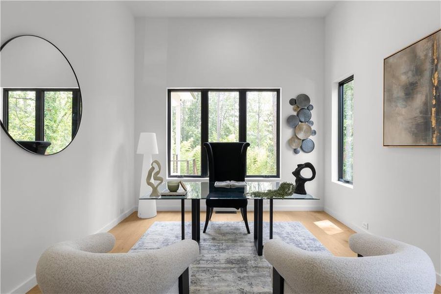 Furnished interior view inside a new home in , Atlanta (Image 71). Furnished interior view inside a new home in , Atlanta (Image 71).