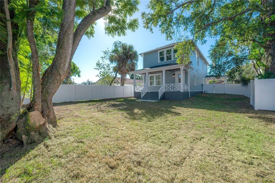 Exterior details and patio area of a home in , Tampa (Image 36). Exterior details and patio area of a home in , Tampa (Image 36).